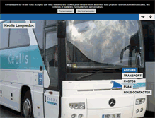 Tablet Screenshot of keolislanguedoc.com